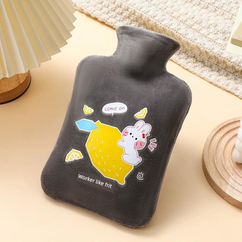 Stuffed Hot Water Bag Water Injection Belly Compress Female Big Small Size Hand Warmer Portable Cute Mini Irrigation Dormitory Hot-Water Bag