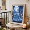 Disney Набор для 5D жемчужной живописи Сделай сам Снежная королева Эльза Картина Творческое хобби Домашний декор Подарок для детей Вязаное украшение Настенный декоративный элемент