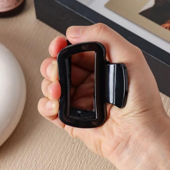 Женская заколка для волос, нержавеющая, с пружиной, легкая, нескользящая, заколка-коготь, для задней части головы, для душа, для укладки волос, аксессуары для волос