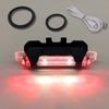 USB Bicycle Light Rechargeable Charging Warning Lamp Road Bike Taillights Mountain Bike Night Riding Safety Equipment Taillights
