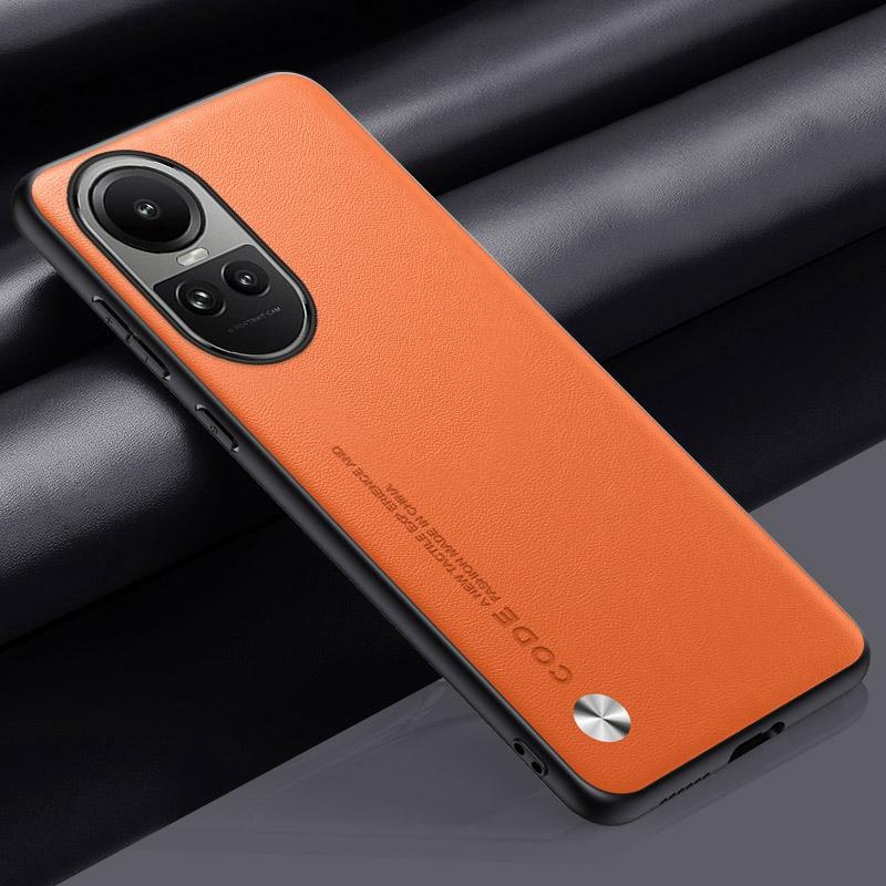 Роскошный чехол из искусственной кожи для OPPO Reno 10 Pro 5G, задняя крышка, силиконовый противоударный защитный чехол для телефона для OPPO Reno10 Pro 10Pro