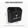 Car Sticker Tesla Car Trash Bin Hanging Vehicle Garbage Can Dust Case Storage Box For Tesla Model 3 Model S Model Y Roadster Spa