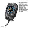 G6 Phone Radiator Fan Universal Powerful Turbo Mobile Fan Quiet Clip Phone Cooler Phone Cooling Fan