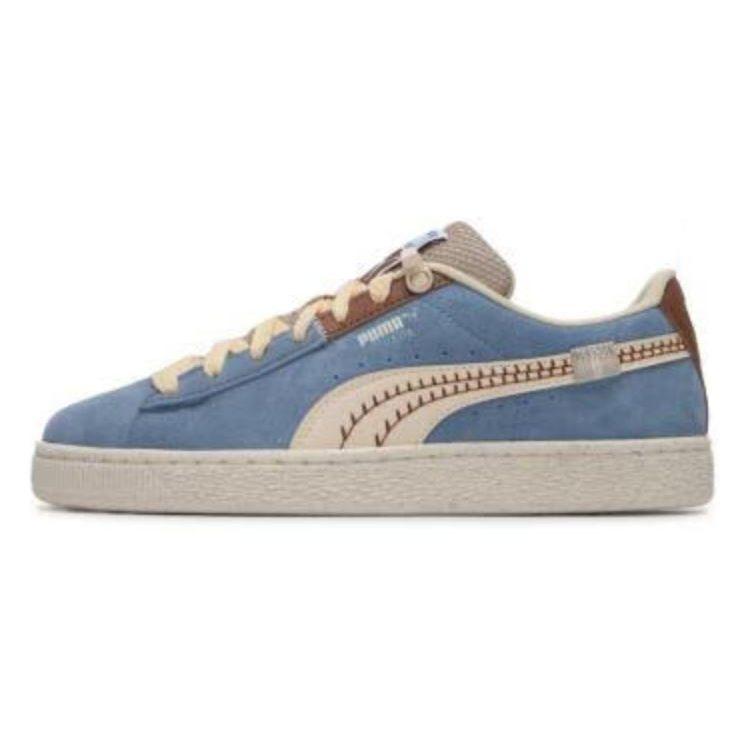 Puma Suede Expedition Unisex Sneakers Blue Zen-Blue Brown-Mushroom 395783-01