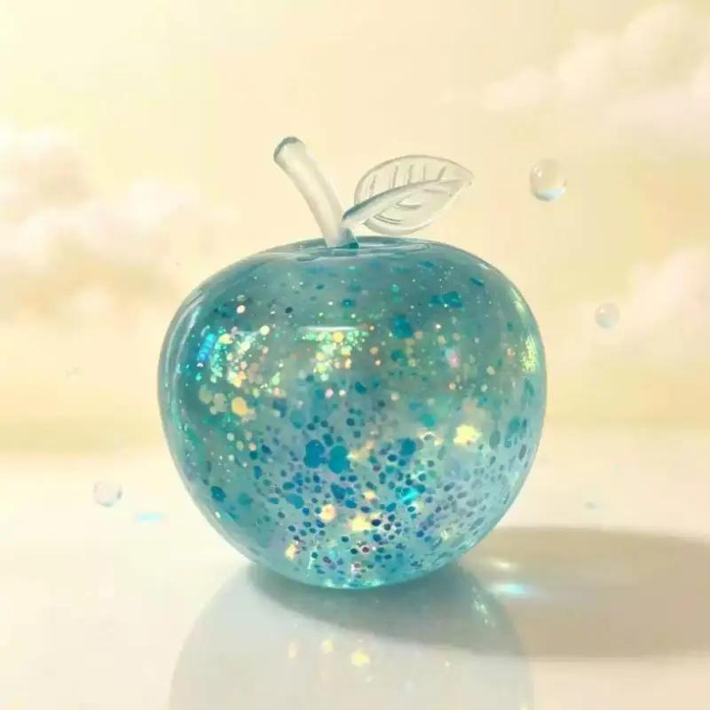 Fruit Series Green Apple Squeezing Fun Relieving Anger Plastic Slow Rebound Squeezing Toy Slow Rebound Stress Relieving Toy
