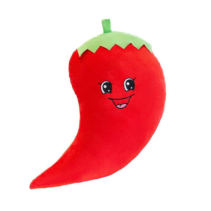 Vegetable Broccoli Peppers Eggplant Watermelon Plush Toy Stuffed Doll Gift Kids