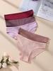 5 шт./компл. Женские трусики в полоску, женское нижнее белье с низкой посадкой, хлопковые трусики, сексуальные женские трусы, мягкое женское белье S-XXL