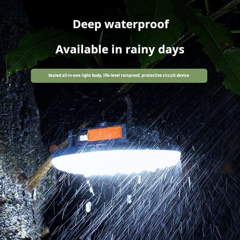 Перезаряжаемый кемпинговый фонарь для рыбалки на открытом воздухе, фонарь для палатки, аварийный фонарь для альпинизма, ночное освещение