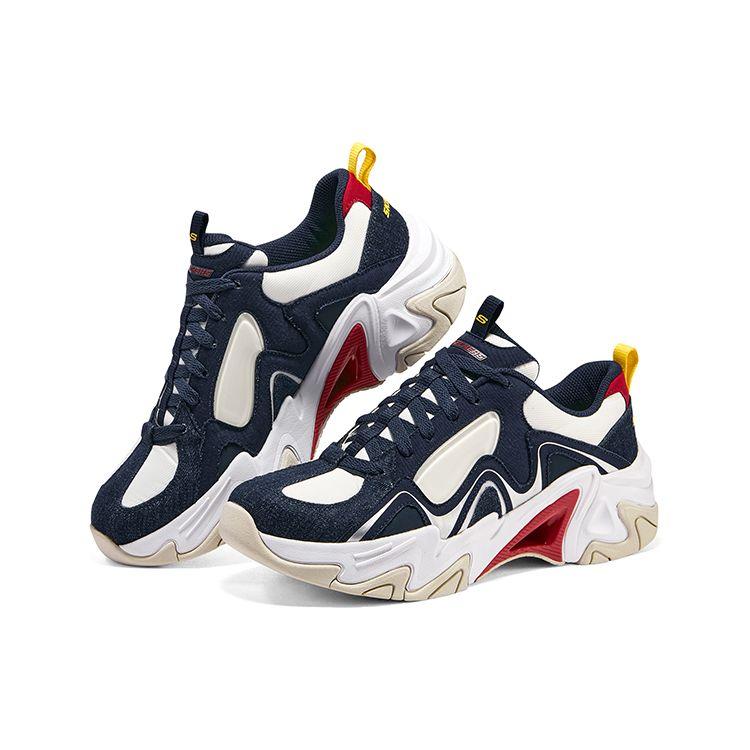 Skechers Stamina V3 Тканевые Амортизирующие Нескользящие Прочные Поддерживающие Легкие Низкие Папины Кроссовки Мужские кроссовки 894209-NVRD