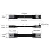 Универсальный удлинительный кабель USB4 V2.0 Type C 80 Гбит/с Высокоскоростная передача данных Разрешение 8K И Быстрая зарядка
