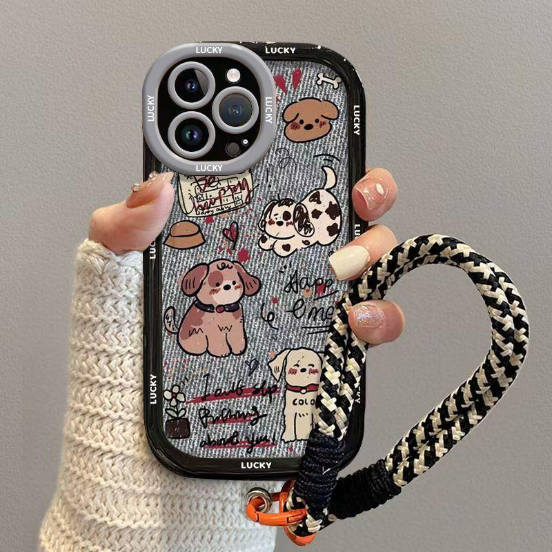 Cute Denim Xiaomi 15 Mobile Phone Case 14pro All-inclusive 13 Women's 12 Protection 11 Silicone 10 Anti-drop Ultra Set