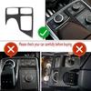 Черная накладка на панель переключения передач из углеродного волокна для Mercedes Benz GLE GLS ML PA