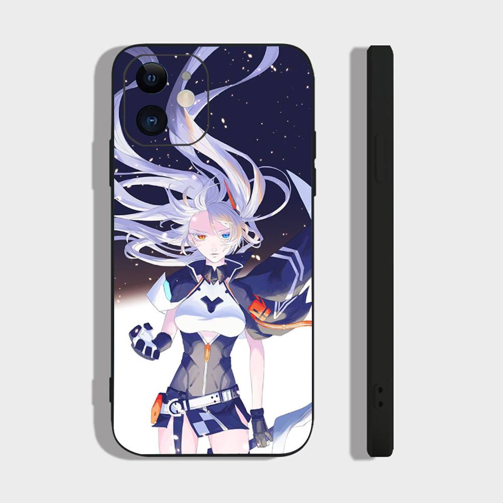 Herrscher Of The Void Анимированная игра H-Honkai Impact 3-го Поколения Чехол для телефона Для IPhone 17 Air 16 15 14 13 Pro Max 11 12 Черный Силикон