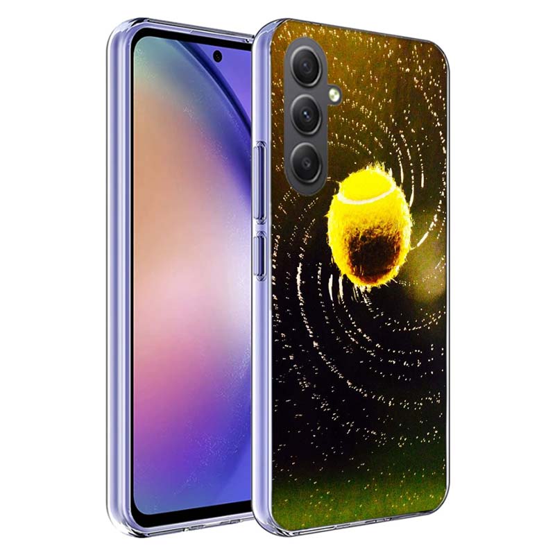 Tennis sport Cover For Samsung A54 A34 A24 A14 A53 A33 A23 A13 A52S A32 A22 A12 Phone Galaxy A03 A04 A02S A42 A73 TPU Case