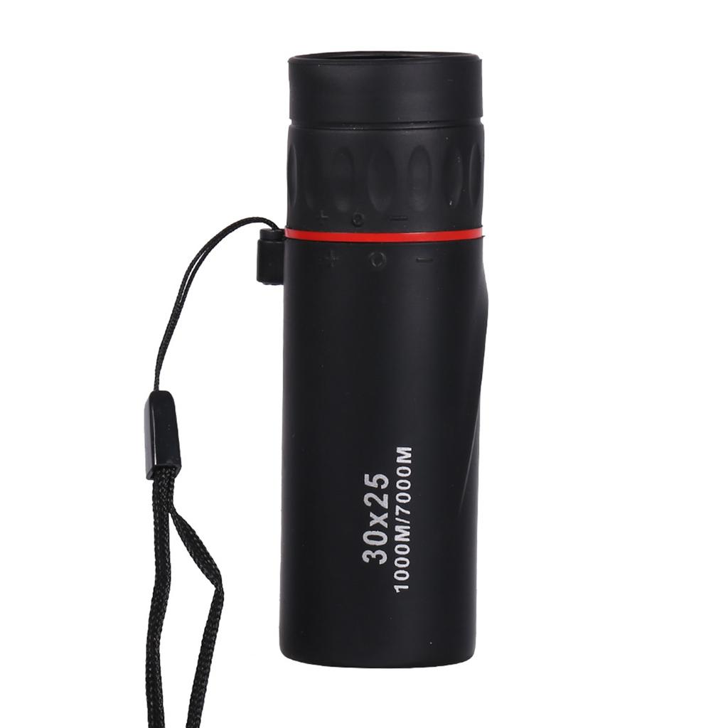 Waterproof Black 30 X 25 Optical Monocular Focus Telescope Zoomable 7X Outdoor Scope