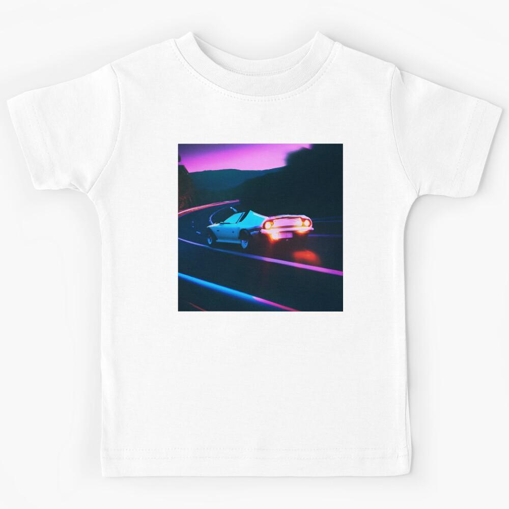 Driving through the mountains Kids T-Shirt