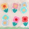 Patch Embroidery Label Sunflower Towel Embroidery Cloth Sticker Clothing Accessories Badge Hand Account DIY Cloth Label Embroidery Sticker