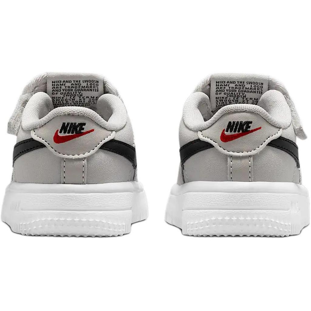 Nike Force 1 Low EasyOn LV8 1 TD Light Iron Ore Black Baby Кроссовки Серо-Белые FZ1011-001