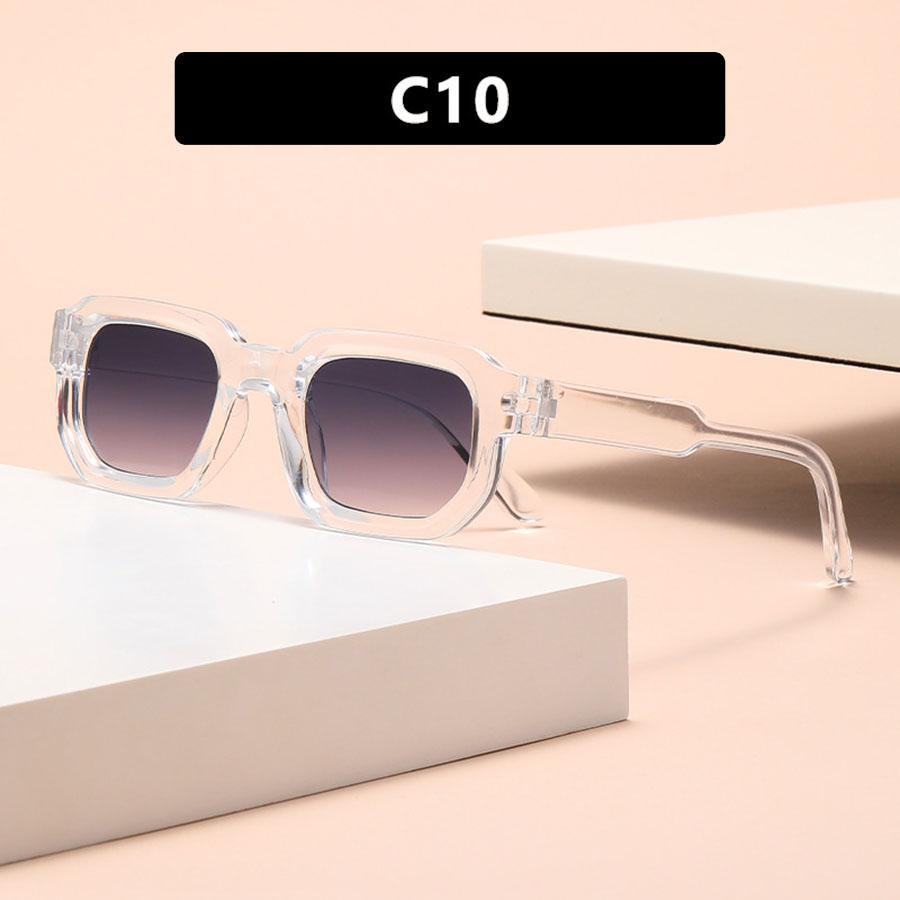 Новые мужские винтажные солнцезащитные очки с прямоугольной оправой, модные ретро солнцезащитные очки, дизайнерские очки класса люкс, очки для защиты от ультрафиолета UV400, женские очки