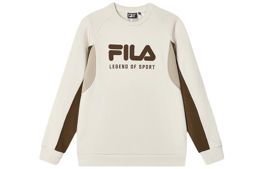 Men's Sweatshirt FILA ORIGINALE Sweatshirt Men's Stone Milk Color