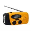 Multifunctional Emergency Radio with LED Flashlight FM AM WB NOAA Solar Radio Hand Crank Powered 600mAh