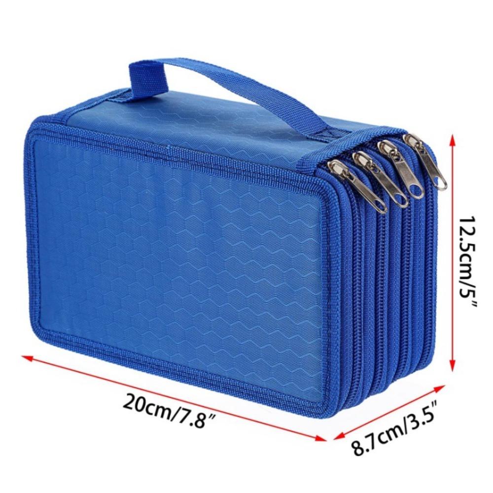2/3/4 Layers Pencils Case Large Capacity Pen Pouch Multifunction School Stationery Bag Drawing