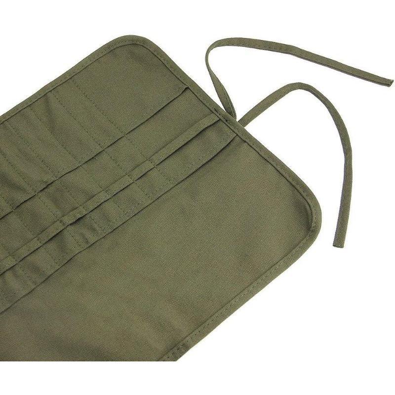 22 слота держатель для хранения кистей для акрила, масла, акварели, гуаши, художник многофункциональный сворачивающийся холщовый мешочек-сумка