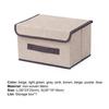 Clothes Box Large Capacity Dust-proof Non-woven Fabric Anti-deform Clothing Organizer Box for Home