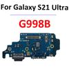 Антенна WIFI-сигнала Порт зарядки Плата Катушка NFC Микро-ЖК Основной кабель 5G mmWave Для Samsung Galaxy S21 Ultra G998N G998B G998U