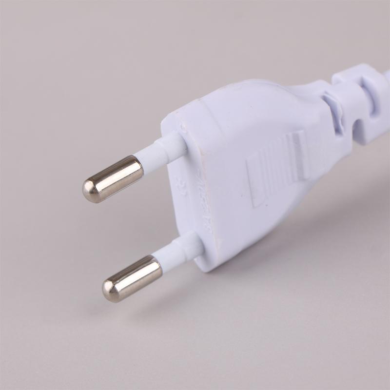 Вилка европейского стандарта для светодиодной ленты Cob 220 В, блок питания, быстрый разъем с кнопочным переключателем, кабель для ленты Cob IP67 10 мм