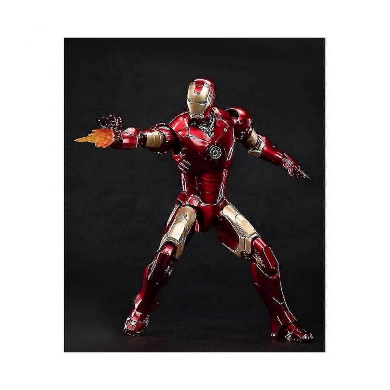 7 Inch Ironman Mk3 Action Figure,deluxe Painting All Joints Movable Collectible Toy