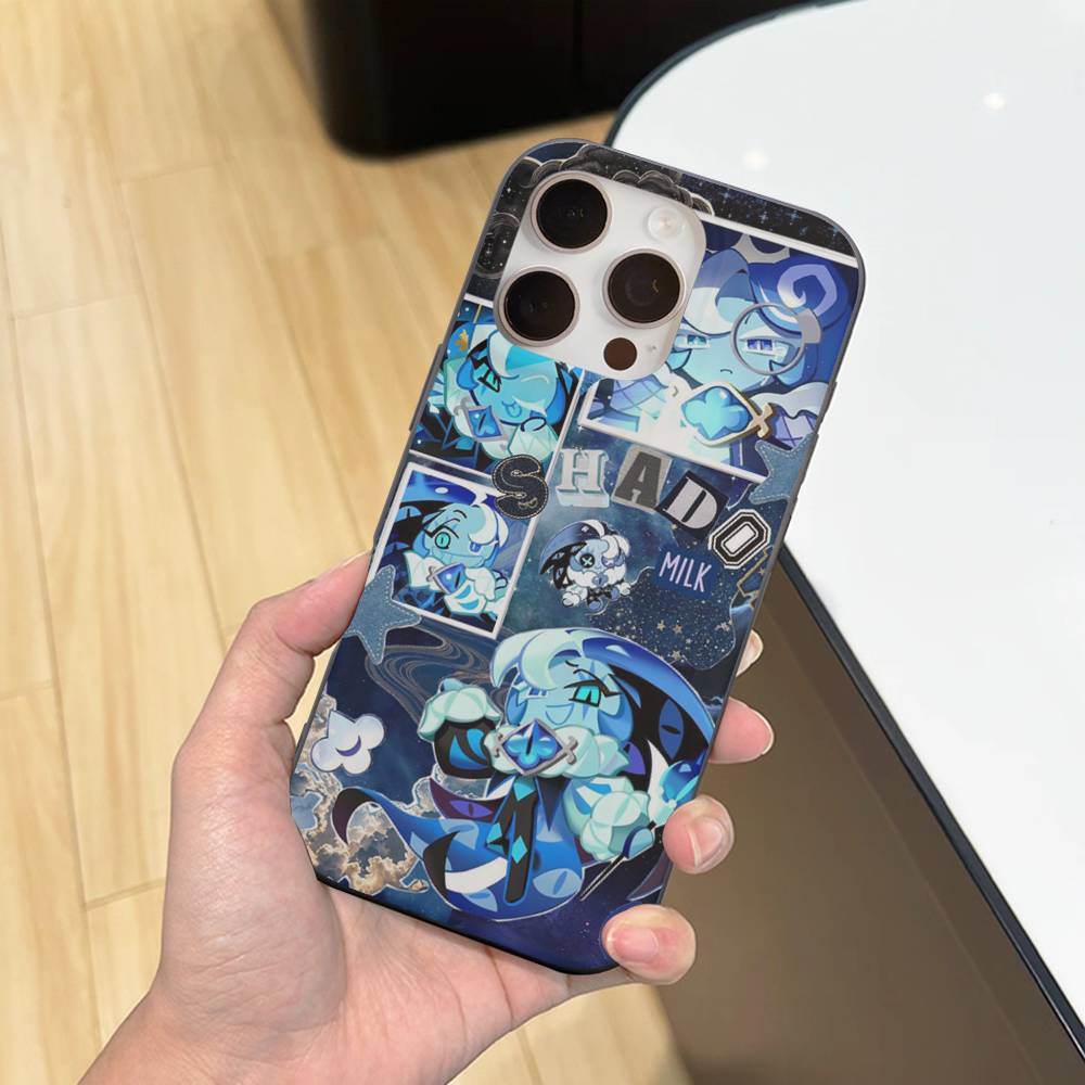 Game Cookie Run Kingdom For IPhone 17 16 15 14 13 12 11 Pro Max Plus Pro Corrugated Shockproof Matte Phone Cover