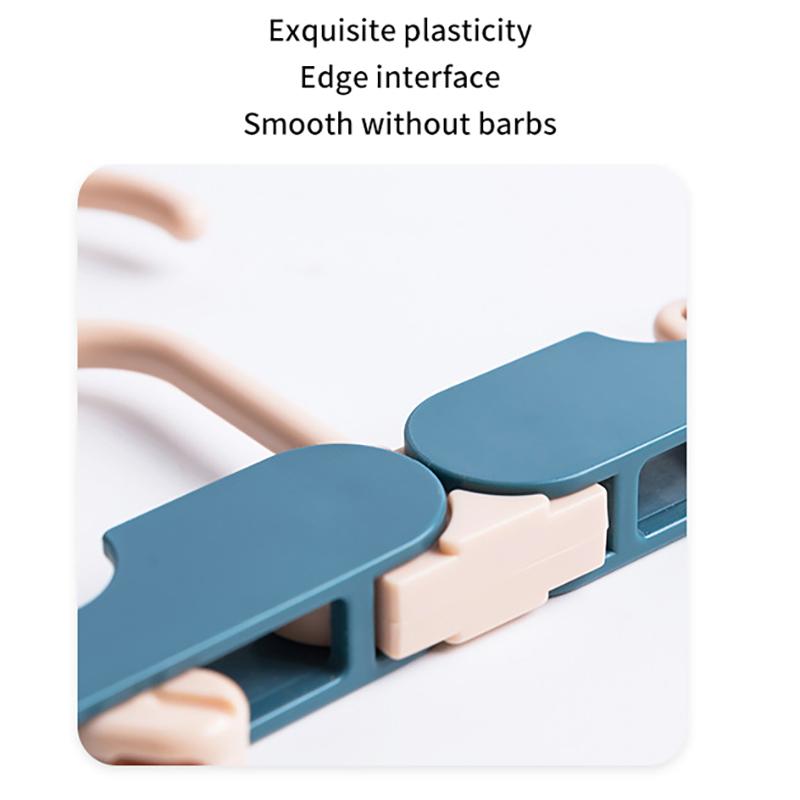 Складная вешалка для путешествий, портативная мини-вешалка, сушилка для вещей на открытом воздухе, нескользящая, удобная для хранения, экономящая место органайзер для хранения