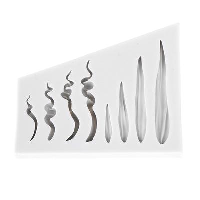 Силиконовая форма для помадки в форме волос, принадлежности для шоколадной помадки, форма для выпечки