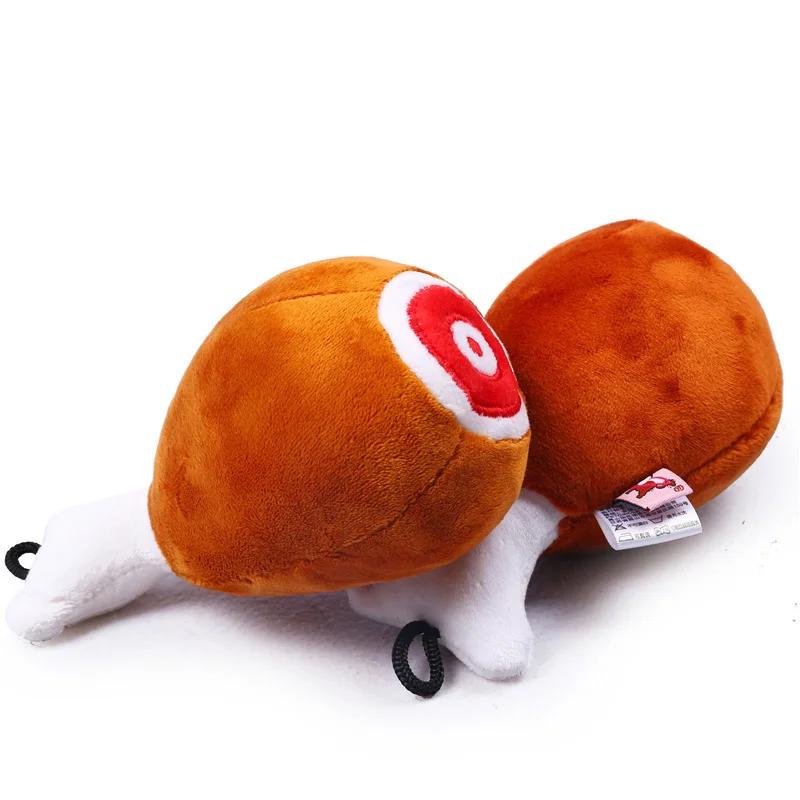 Игрушки для домашних животных Большие барабанные палочки Игрушки с кусающим звуком Игрушка для собак Смешная цыпленок Игрушка для собак Мягкие плюшевые игрушки с щенками Игрушки для жевания, устойчивые к укусам