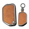 TECART Jeep Key Case, Key Cover, Jeep Wrangler JT JLU TJ JL Key Chain