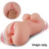 Male Masturbator Sex Doll with Vagina Tight Anus and Nipples 3 In 1 Realistic Pocket Toy for Male Oral Sex