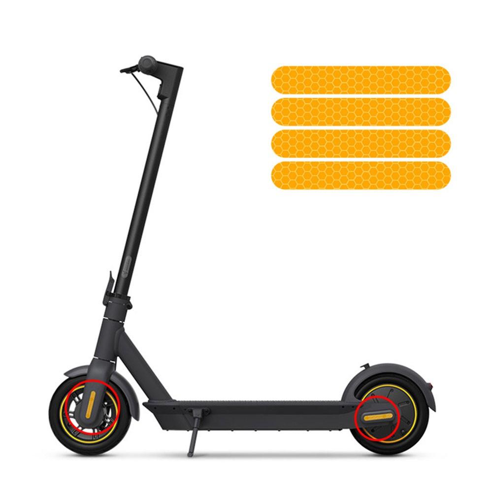 Светоотражающая наклейка для самоката Ninebot Max G30 долговечная и яркая