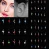 40Pcs Bulk Multi Stainless Steel Nose Studs Ring Hoop Body Piercing