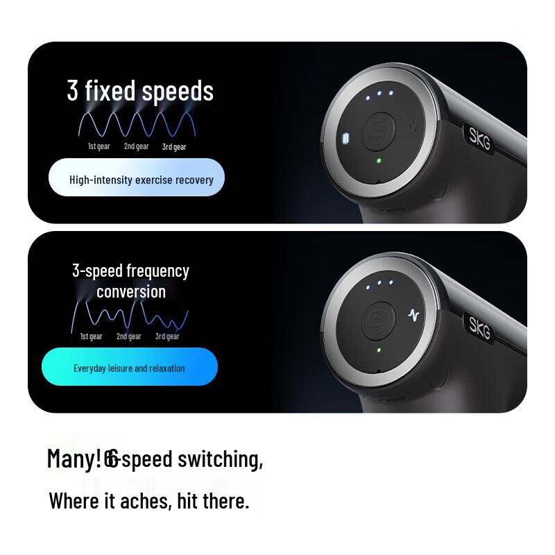 SKG F1max Mini Portable Professional Fascia Massage Gun