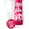 Good Vibes Only Multicolour Designer Printed 100% Pure Copper Bottle 1 Litre | Beautiful Bottle