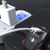 Фонарик в виде акулы, USB перезаряжаемая лампа с крышкой, уличная водонепроницаемая индукционная фара, мини-портативный рабочий светильник, светильник для рыбалки