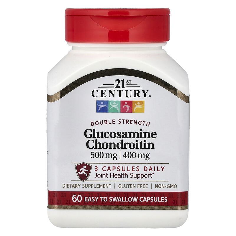 Glucosamine Chondroitin, 500 mg/400 mg, 60 Easy To Swallow Capsules