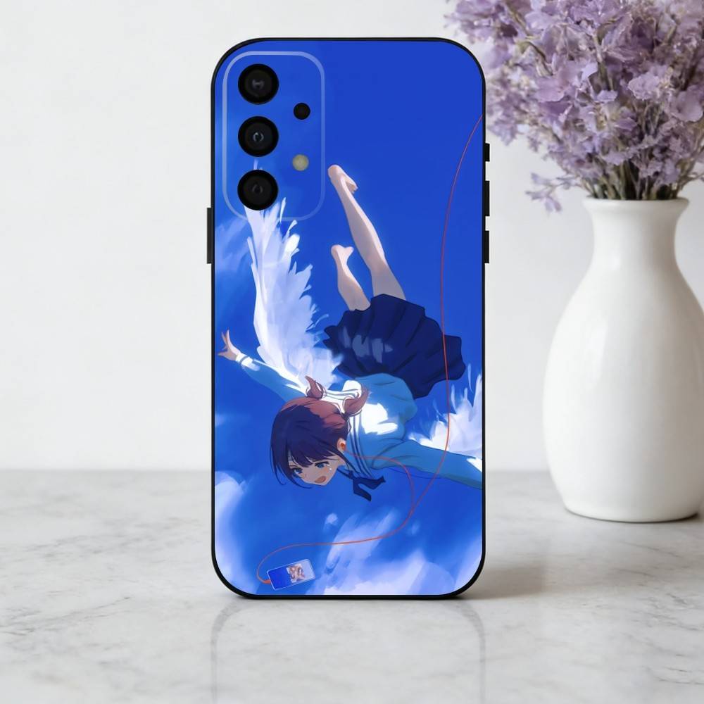 Чехол для телефона Anime G-GIRLS B-BAND C-CRY для Samsung Galaxy A73, A72, A71, A70, A53, A52, A51, Другие Мягкий Черный Корпус