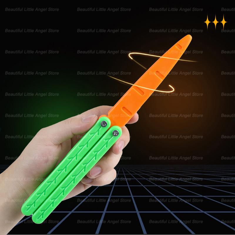 Новые 3D Игрушки-фиджеты «Морковь-гравитационный коготь», Декомпрессионная игрушка-пуш-карта, Антистресс, Милый нож-репка, Снятие стресса, Крутые игрушки для мальчиков, Подарок