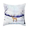 Christmas Snow Scene Series Pillowcases Home Sofa Pillowcase Car Cushion Covers Home Use