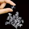 100pcs Shelf Support Peg,Support Cabinet Shelf Pins, Clear Plastic Replacement Peg Cabinet Shelf Supports Pins Book Shelves Shelf Holder Locking Pins.