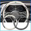 Кожаная карбоновая накладка на руль автомобиля Автоаксессуары Для Freelander 2 L2 L319 L462 LF Range Sport L322 Discovery 2 3 4 5 Defender