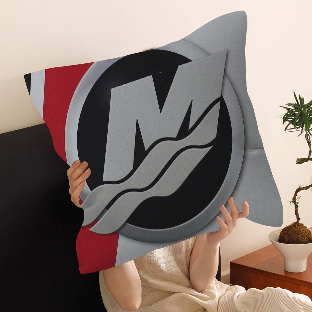 M-Mercurys Racing Pillow Gift Home Office Decoration Pillow Bedroom Sofa Car Cushion Coverpillow Case