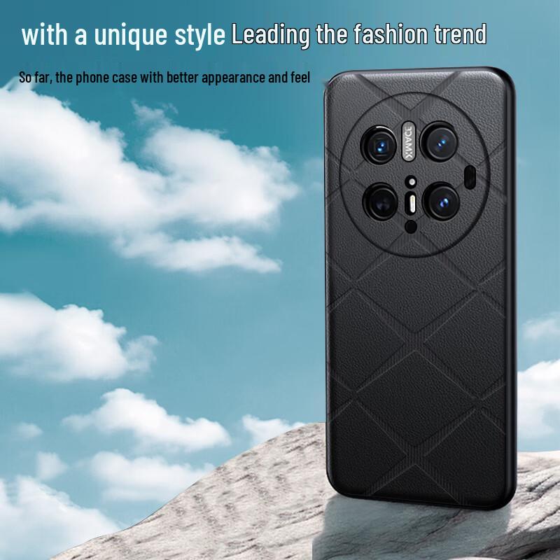 Xuanka Starburst Genuine Leather Phone Case for Huawei